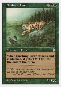 Slashing Tiger